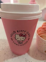 Latte in Hello Kitty Cup