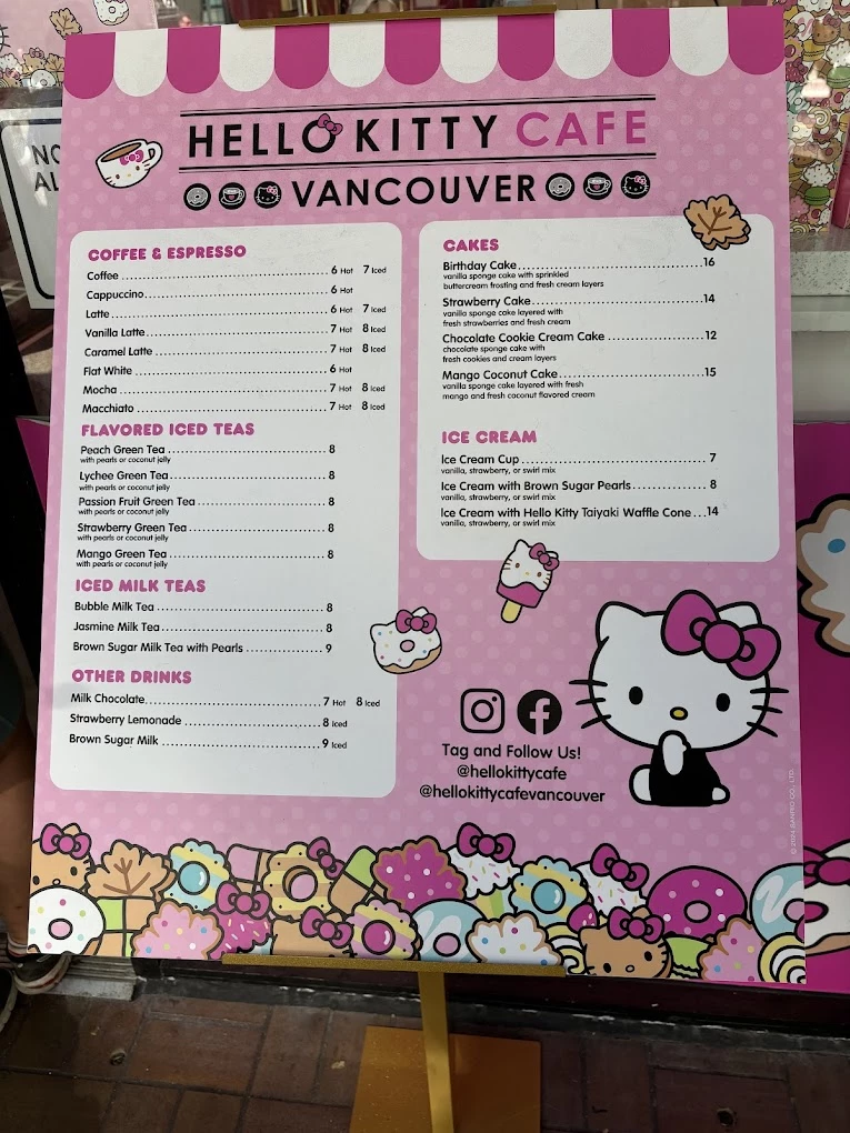 Hello Kitty Cafe Vancouver photo 9